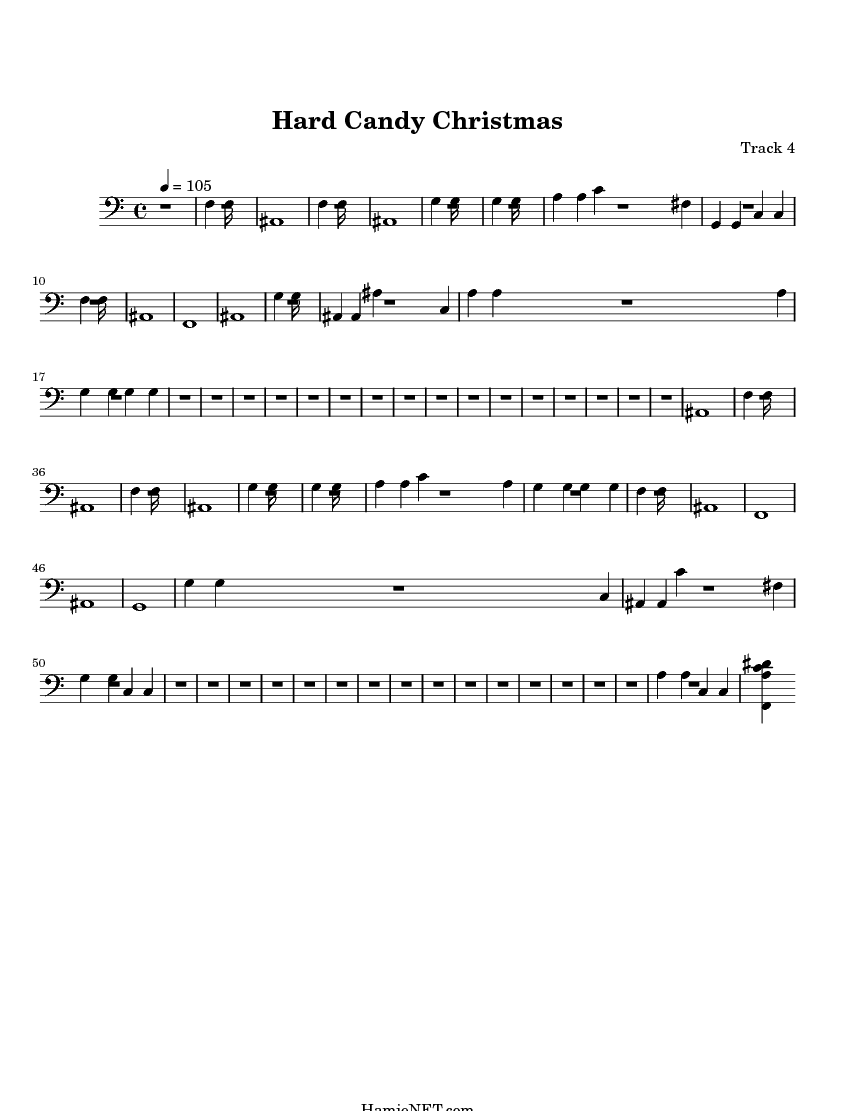 Hard Candy Christmas Sheet Music - Hard Candy Christmas Score