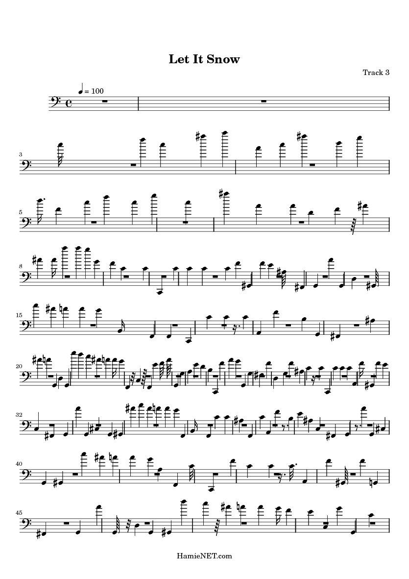 let it snow violin sheet music free pdf
