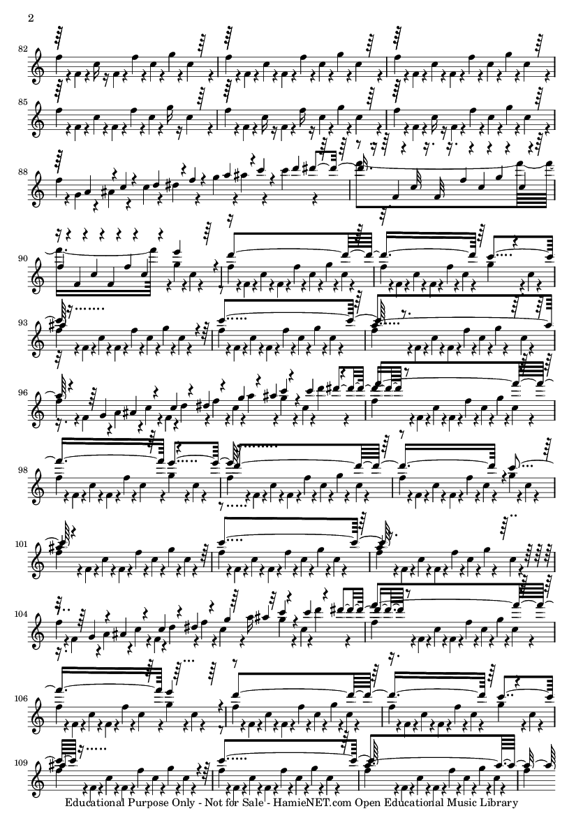 SEPHIA Sheet Music - SEPHIA Score • HamieNET.com