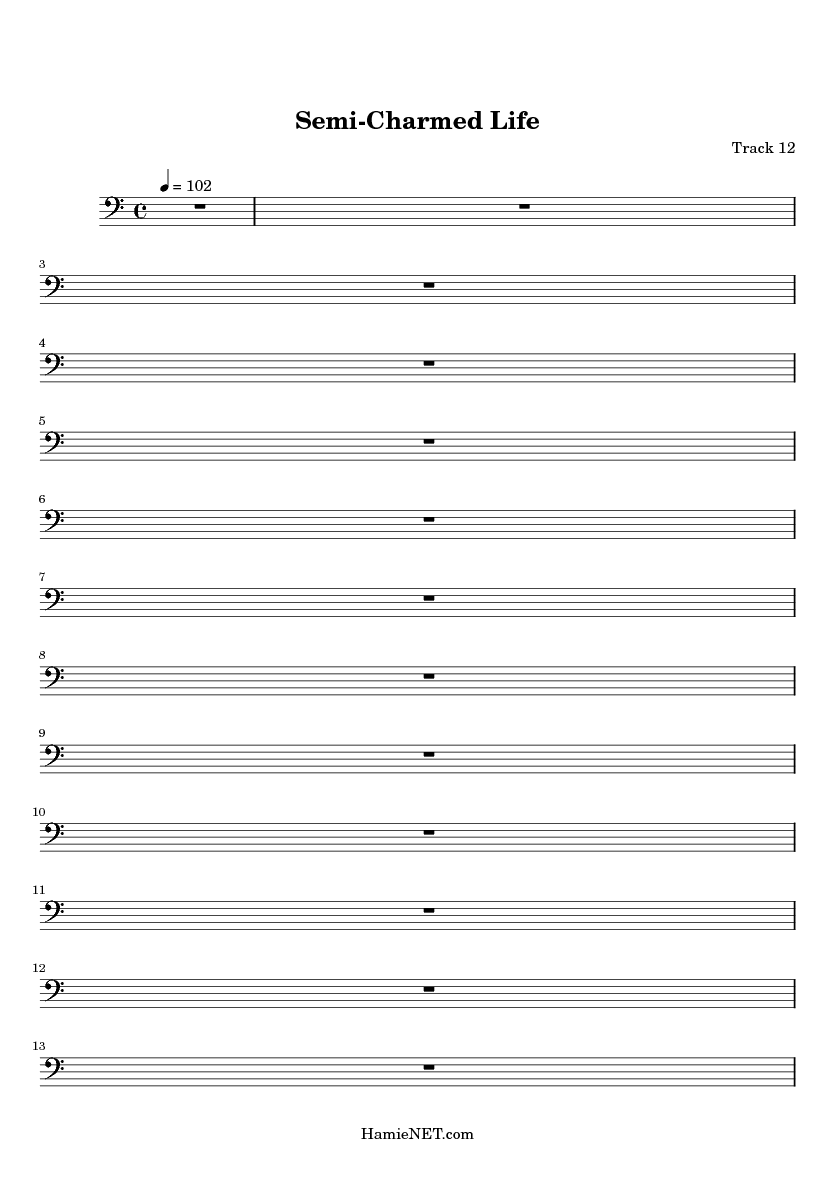 semi-charmed-life-sheet-music-semi-charmed-life-score-hamienet